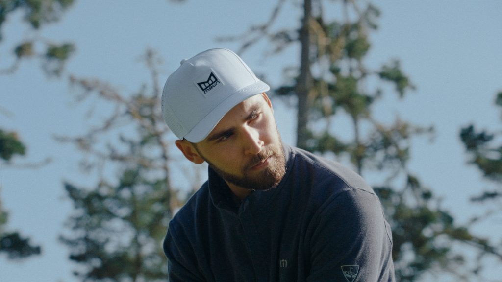 Cole Morell golfing at Poppy Hills Golf Course in Pebble Beach, California, founder of Layout Media and entrepreneur